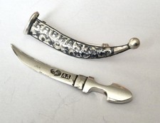 Antike Brosche Niello 84