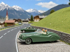 Wiking Jaguar Sport d-resedagrün Cellonscheibe LKR vergossen 55-59 absolut TOP