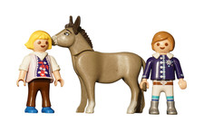 Playmobil Esel Kinder Winter