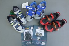 NOS LOOK Vintage Cycling Shoes 1990's  Size 39 40 8 8 1/2 Cleats S2 Covers