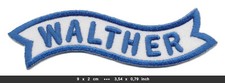 WALTHER Aufnäher Patch Aufbügler Pistolen PK PPK Waffen Schützensport