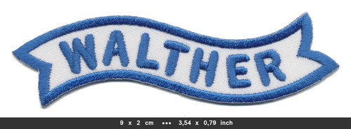 Walther aufnäher patch - walther,