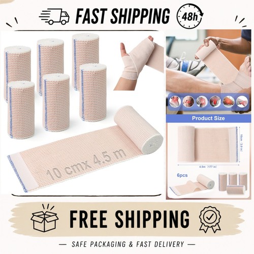 Elastische bandage rollen 10 - elastische,