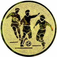 3x Alu-Embleme   50mm