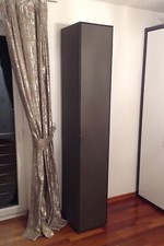 Hülsta Gentis Schrank/Vitrine Nappaleder/Braun*Ausstellungstück*