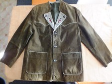 Leder - Trachtenjacke Herren Gr. 58