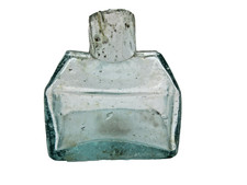 +ANTIK+ Glas Tintenfass / Flasche / Tintenflasche / als HAUS / Figürlich um 1880