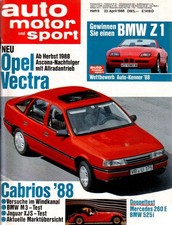 AMS 9/1988 Mercedes 300 E W