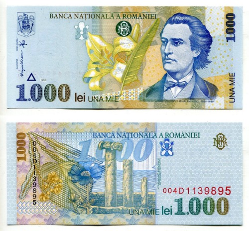 1000 lei rumänien - lei, romania