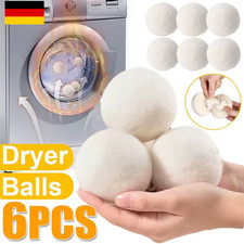 6X Trocknerbälle Wolle