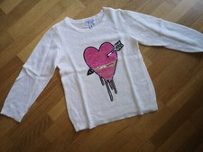 wildfox  * Luxus Pullover Gr. 10 152 158 164 mit Herz Wie NEU