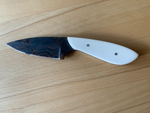 Damast mit kupfer nickel - kupfer,,