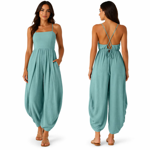 E199 halara damen jumpsuit - halara,