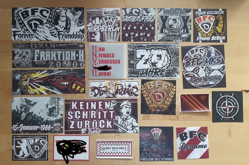 Bfc dynamo aufkleber - bfc,