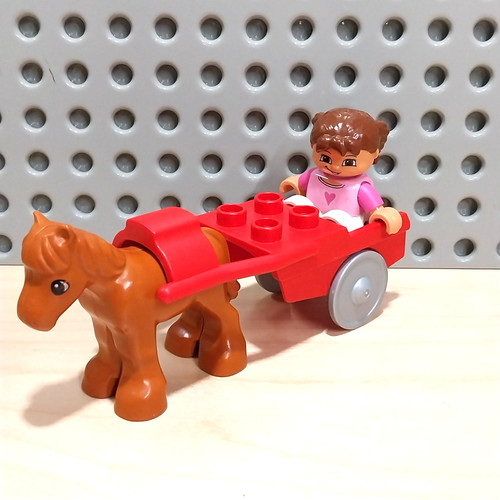 Lego duplo ponykutsche kutsche - lego,