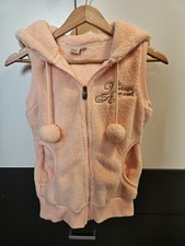 Damen Teddy Weste Gr. S Orange