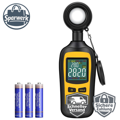 Digital luxmeter tragbar - digital,