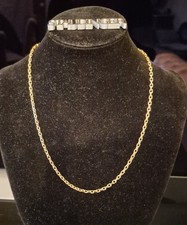 18k Goldkette Halskette  50 cm