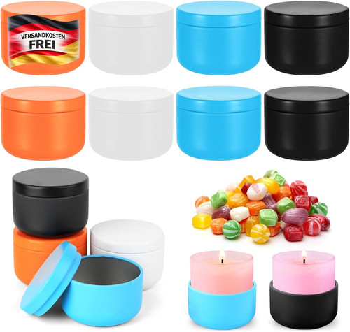 Kleine blechdosen set - 12,