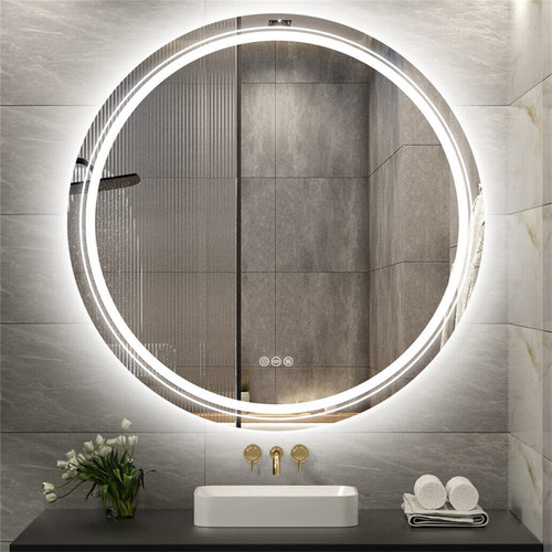 Led badspiegel rund - led,