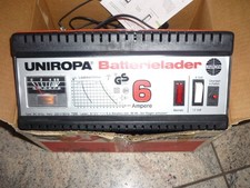 Uniropa Batterieladegerät Auto PKW 6 + 12 V  6 Amp   neu /  unbenutztes / NOS