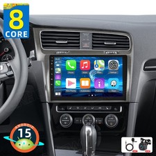 Carplay Android 15 Autoradio Für VW Golf VII MK7 2012-2017 GPS Navi WIFI 6G+128G
