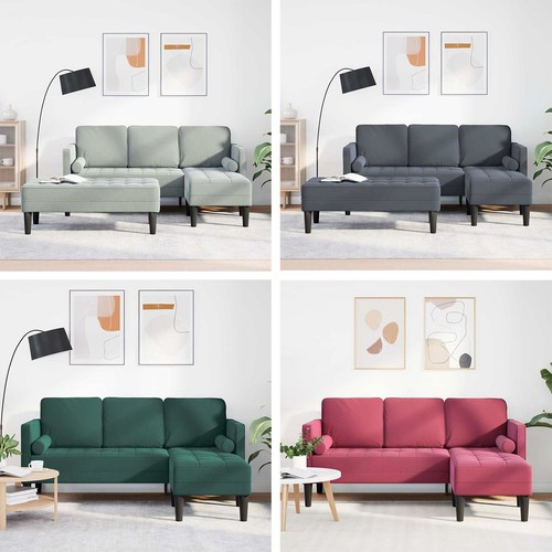 Samt sofa sitzer outdoor - 3-sitzer,
