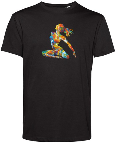 Bio shirt yoga abstrakt - bio-shirt:,