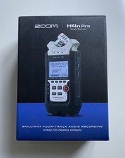 Zoom H4n Pro Tragbarer Audiorecorder mit Zubehörpaket  APH-4N Pro - wie neu
