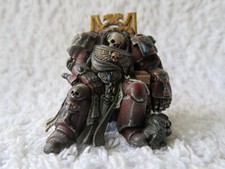Warhammer 40K GW Toter Space Marine Space Hulk auf Thron – bemalt
