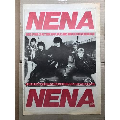 Nena poster - nena, sized