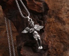 Halskette mit betendem Engel