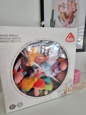 ♥ Blogger Fehn Musik Mobile Spieluhr Safari Tiere bunt 074291 Brahms Wiegenlied♥