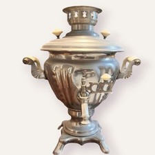 Samowar vintage verchromt - , aus
