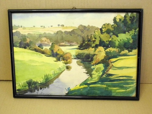 Aquarell der sieg des - "an,