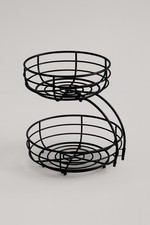 Two-Tier Modern Wire Storage