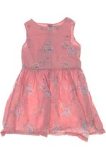 Next Kleid Mädchen Mädchenklied Dress Gr. EU 104 Baumwolle Pink #dbsqby3