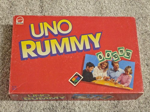 Uno rummy mattel 1993 - rummy,