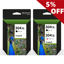 304 XL Patronen für HP 304XL DeskJet 2620 2630 3760 3730 3750 Envy 5010 5030