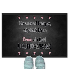 Kurz und knapp, ehrlich klar