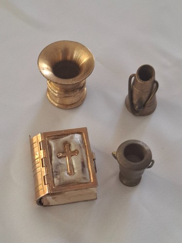 Vintage miniatur messing - vintage,