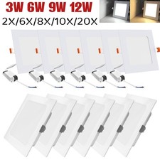 3W-12W LED Panel Flach