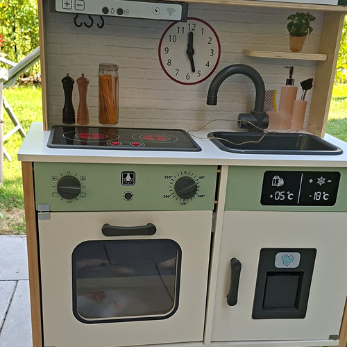 Holz spielküche beige mit - beige,