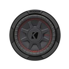 Kicker Autoradio CompRT 6,75 Zoll Subwoofer Thin Profile Dual Schwingspule 2 Ohm