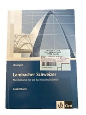 Lambacher Schweizer Mathematik