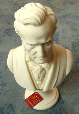 Büste Figur Statue Deko: Richard Wagner, 230 mm, Alabaster, wie neu