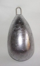 Birnenblei Öse  von 150 g bis 1500 g mit Gewichtsangabe in Gramm Meeresblei JB