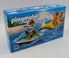 PLAYMOBIL 6980  Jetski mit Bananenboot Urlaub Meer Ferien Aqua Scooter Spaß NEU