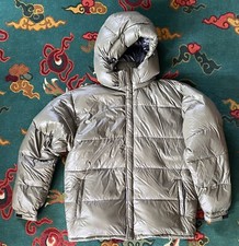 Daunenjacke von Mteverest Garments, 2XL, abnehmbare Kapuze, Glanznylon