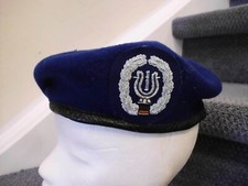 " Musikkorps - blau " Barett für Offiziere